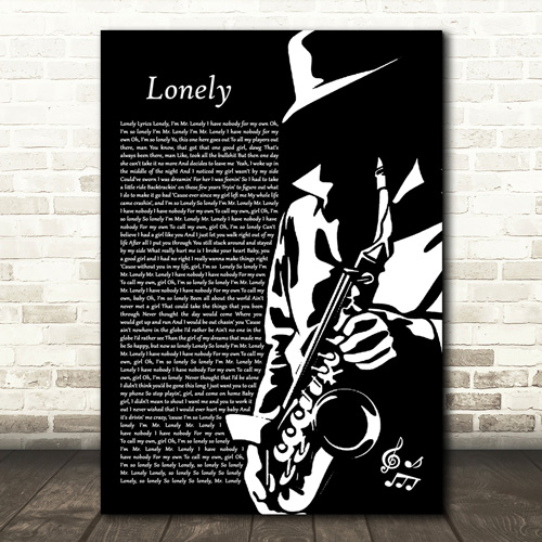 Akon Lonely Music Wall Art Print - 21st Birthday Gift