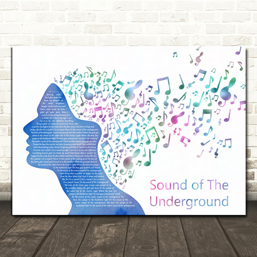 Girls Aloud Sound Of The Underground - 21st Birthday Wall Art Print Gifts