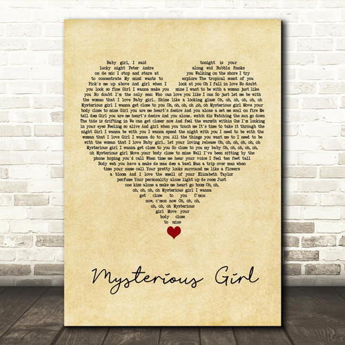 Peter Andre Mysterious Girl Music Wall Art - 21st birthday gift